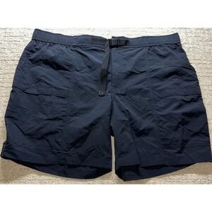 Eddie Bauer Horizon Guide Shorts Mens XXL Black New Hiking Outdoor
